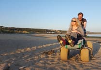 Pembrokeshire’s new beach wheelchair is a family tribute