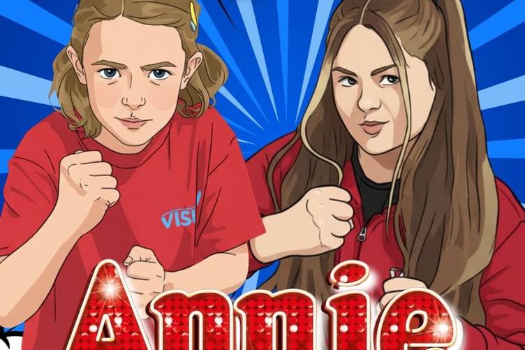 Hallie Nelson and Alisha Pensar will be sharing the lead role in Annie, February 19-21