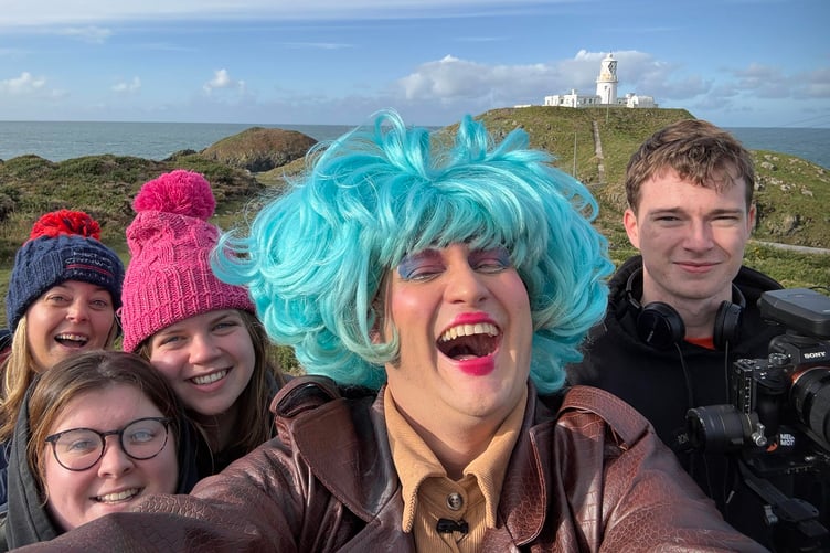 Belinda Beehive and the team out and about across Pembrokeshire on October 29