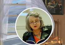 Mark Lewis and Menna Elfyn at Chapter One Bookshop, Narberth