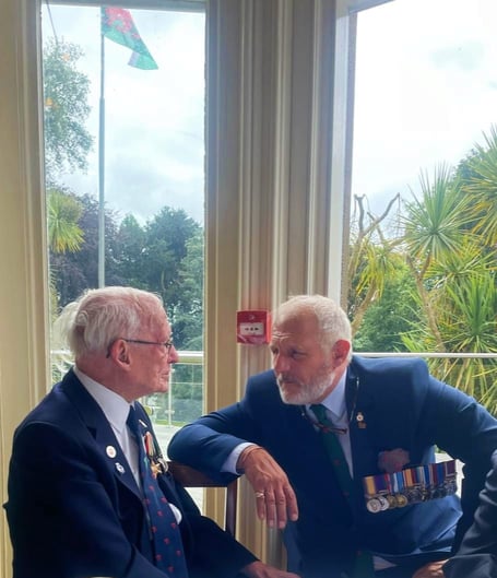 Cllr James Phillips during Swansea D Day Commemorations June 2024