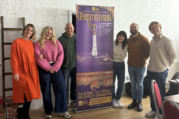 Rapunzel rehearsal underway