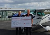 Record fly-in aids lifesaving charities at Haverfordwest