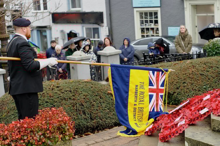 Narberth Remembrance 11th Nov 2025