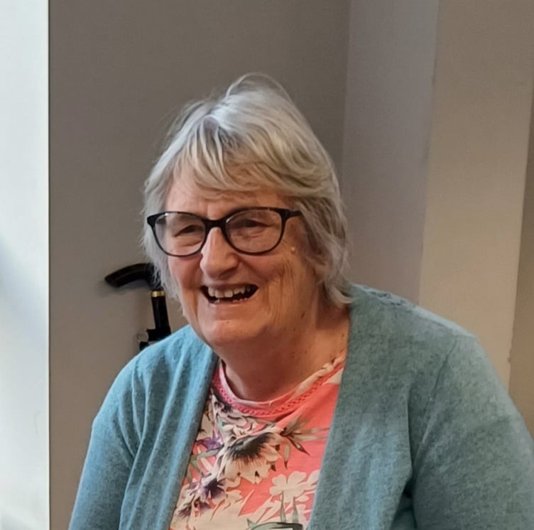 Diane Rigden, president, St Issell’s WI