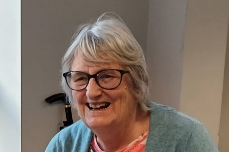 Diane Rigden, president, St Issell’s WI