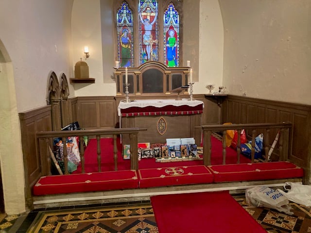 Toy Service donations at St Nicholas and St Teilo’s Church in Penally