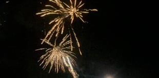 Spectacular Fireworks Display at Manorbier