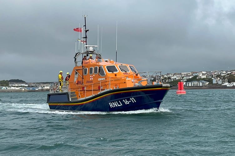Angle RNLI lifeboat