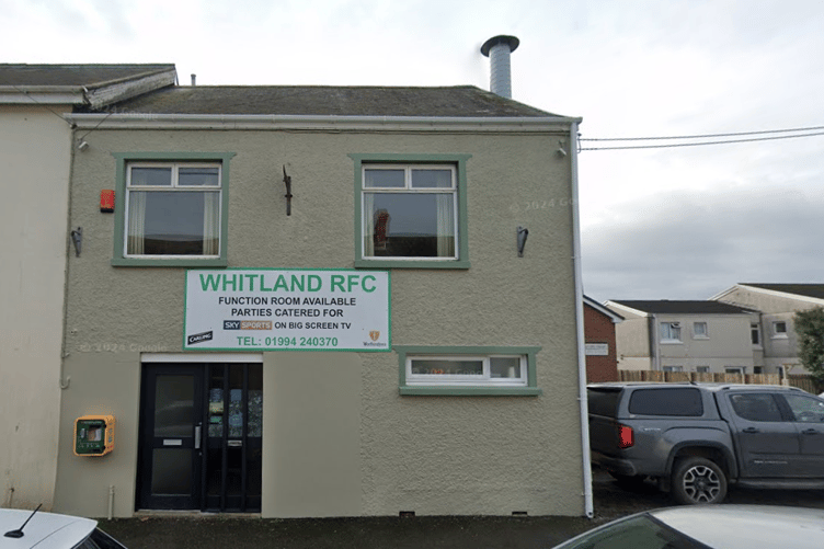 Whitland RFC - home of Whitland Classic Motor Club