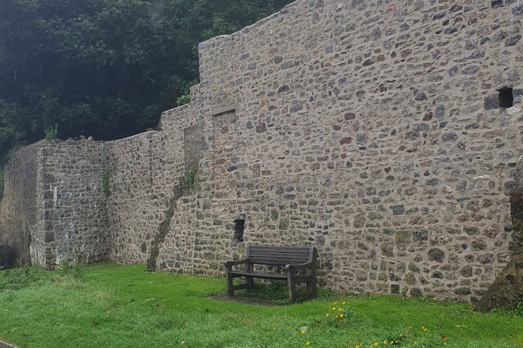 Pembroke’s historic Town Walls undergo a programme of preservation and restoration.
