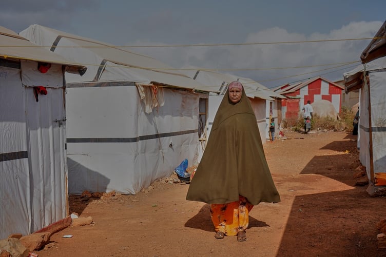 Nuria and her family have been supported by ShelterBox and Juba Foundation in Somalia..