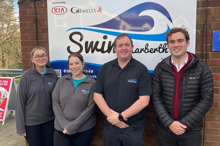 Henry Tufnell visits Swim Narberth