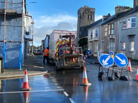 Welsh Water tackles Pembroke Dock leak