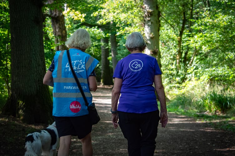 Introducing parkwalkers to parkrun events has led to a surge in those walking the routes