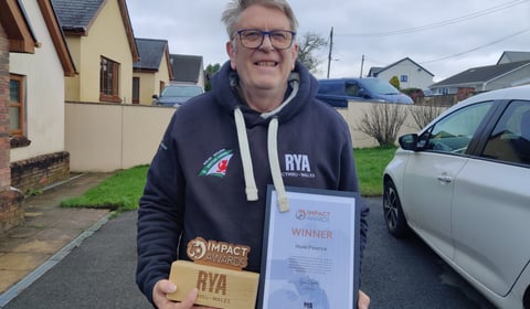Welsh Sailing Impact Award for scoring expert Huw Pearce