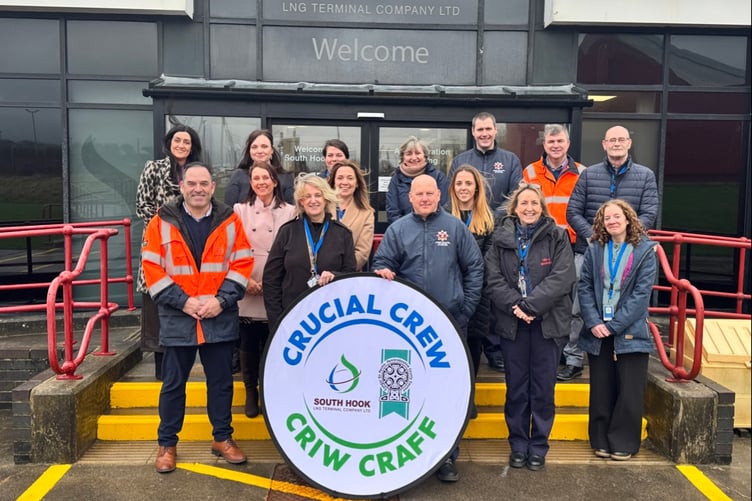 Crucial Crew partners at South Hook LNG