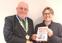 Adam Hart tells great grandfather’s story to Narberth Probus Club