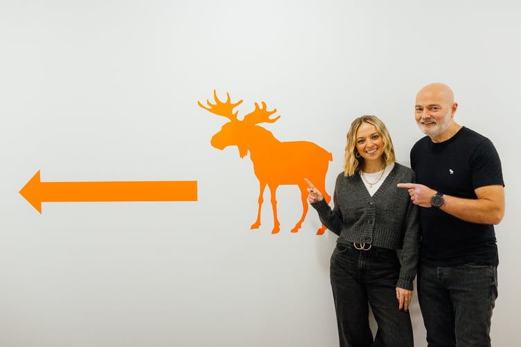 Big Moose co-founders Jeff and Chloe Smith