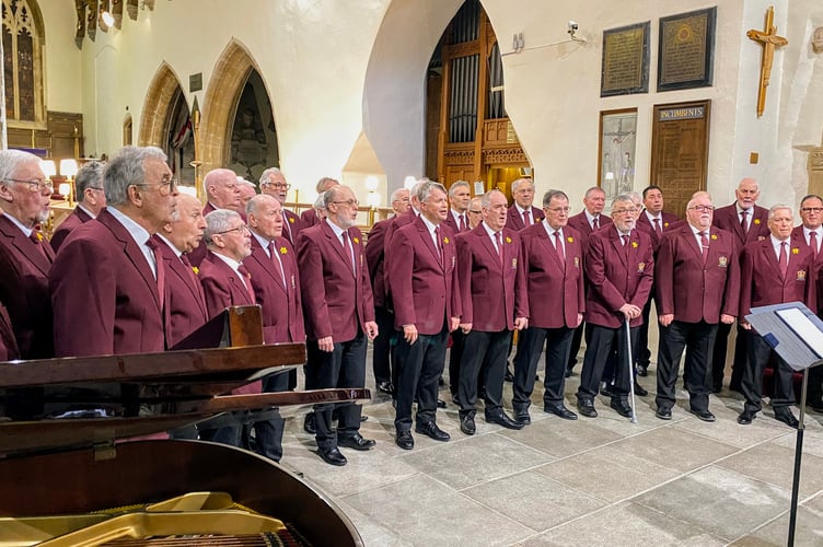 Tenby Male Choir's 2026 season got off to a flying start with a St David's concert in St Mary's Church