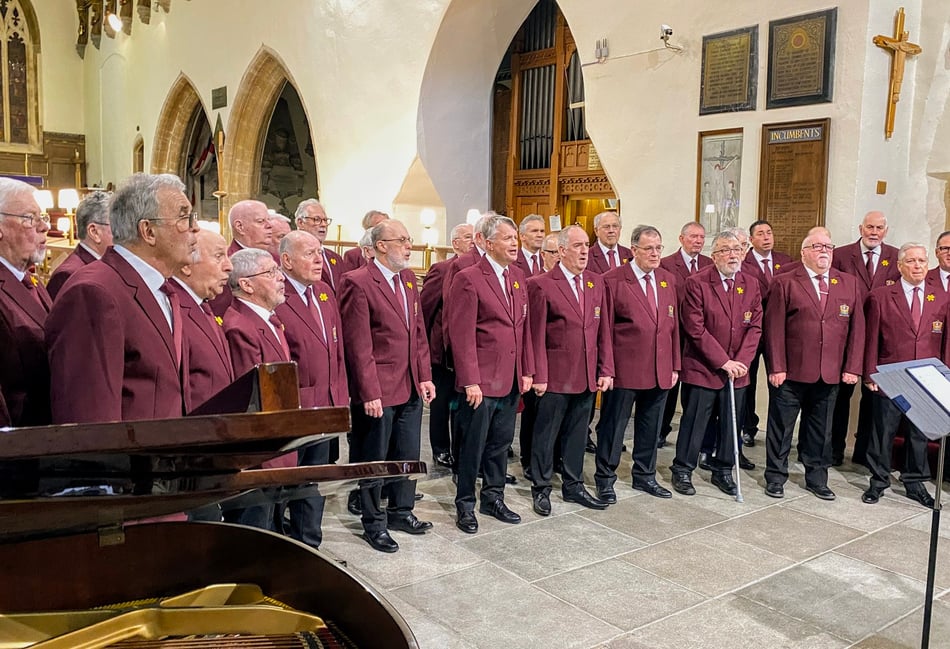 Tenby Male Choir charity concert announced