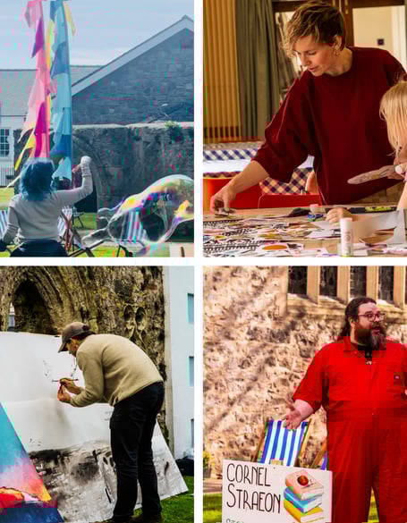 Y Lle Da will see 40 music acts performing across Tenby as well as storytelling, games, art and workshops