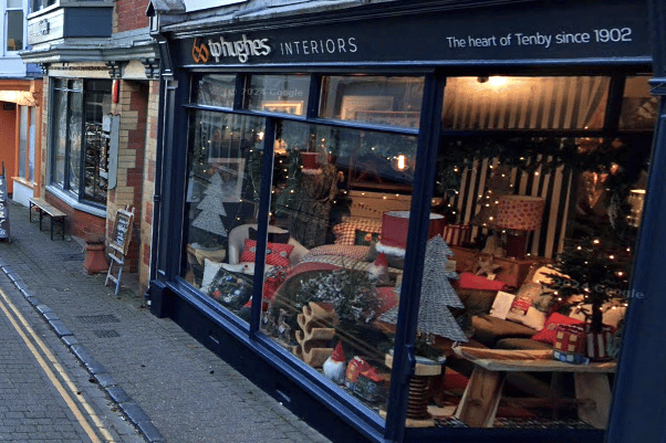 TP Hughes Interiors, the last part of Tenby’s beloved family-owned department store has closed its doors.