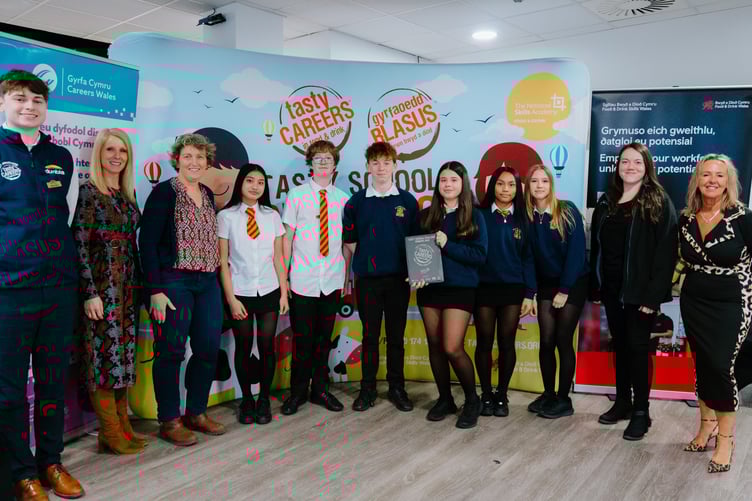 Winners - St John Lloyd Catholic Comprehensive School at Tasty Careers, Parc y Scarlets, March 10, 2026