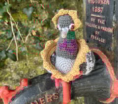 Penally Yarn Bombers decorate village