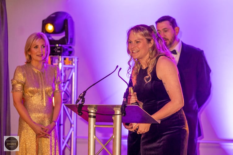 Pembrokeshire Coast Charitable Trust award acceptance