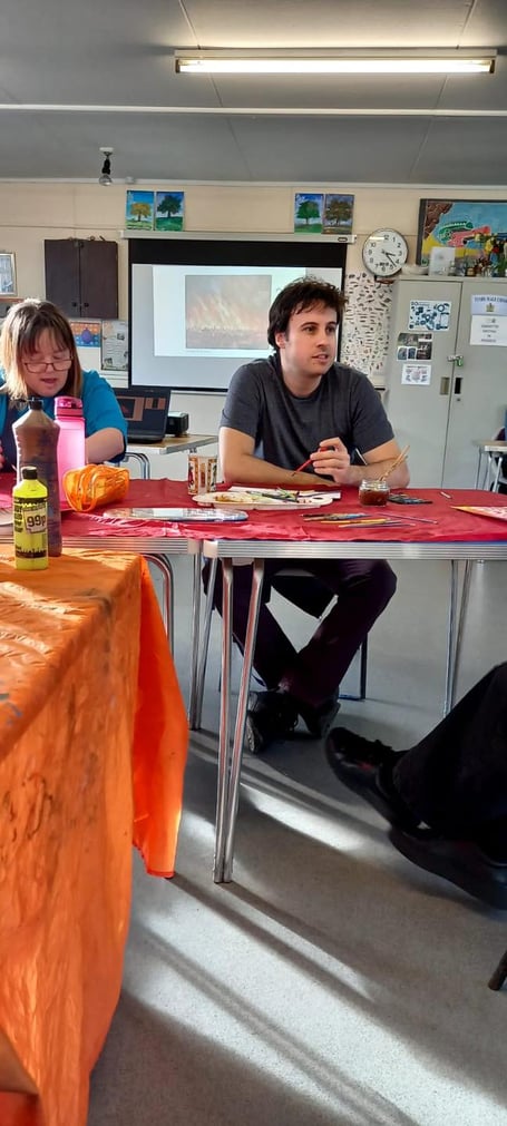 Glyn at The Tenby Project