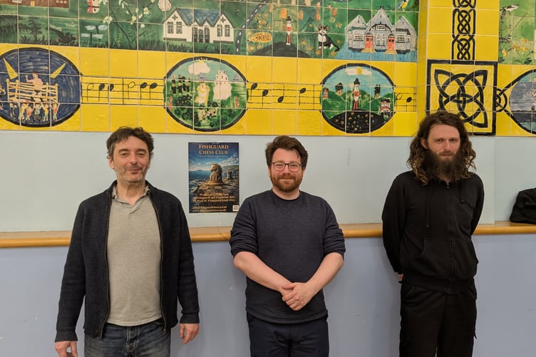 Alexis Harakis, Daniel Wilmot & Ewan Ferguson