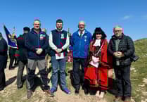 Remembering WWII heroes at Freshwater West
