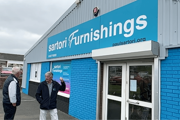 Paul Sartori Chair Phil Thompson pointed out the advantage of having a sign visible from Pembroke Dock’s London Road