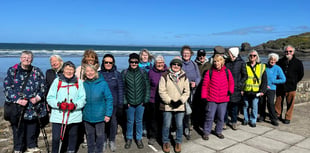 Steps2Health: Tenby walks defy harsh spring weather