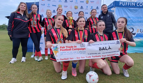 Kilgetty AFC hosts Junior Football Festival with Fair Trade kick