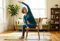 St Issell’s WI meeting features chair yoga demo and flower competition