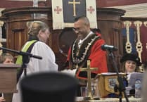 Haverfordwest's new mayor makes history