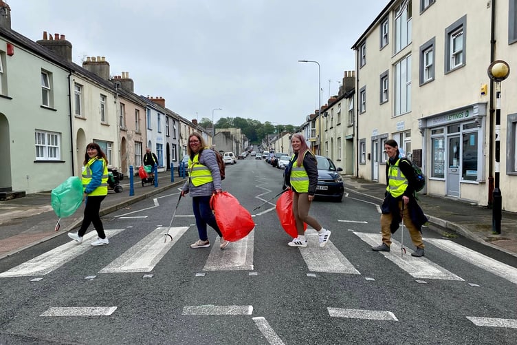 Routes to Discovery Pembroke Dock litter pick - Abbey Road anyone?