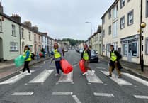 12 bags full: Over 40kg of litter cleared at Pembroke Dock