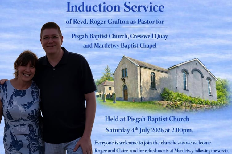 Pisgah Induction Service poster