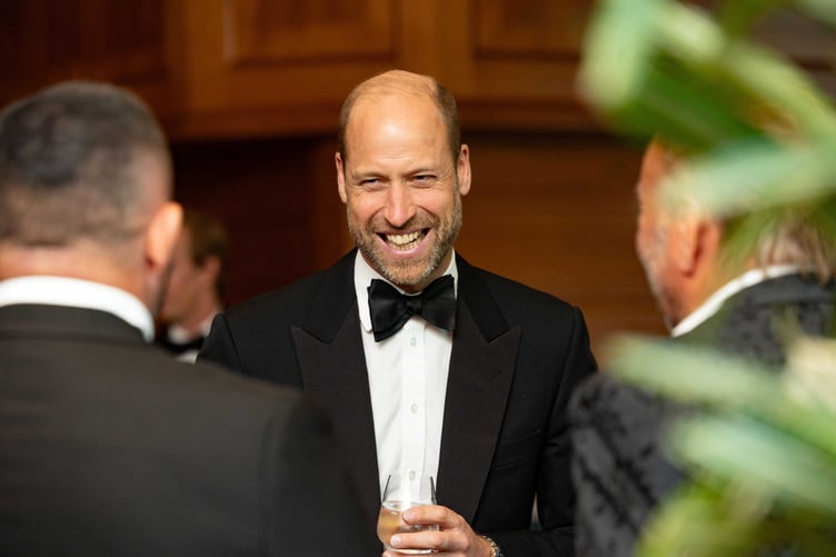 His Royal Highness The Prince of Wales, who has praised the Wales Air Ambulance Charity’s lifesaving impact, as he joined supporters to mark its 25th anniversary at a special Gala Dinner on Friday, June 26.