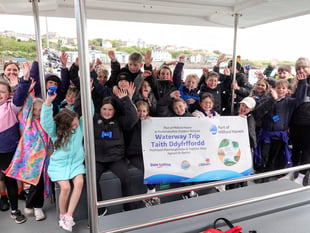 Port helps local pupils connect with Waterway