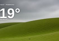 A calm Monday for Pembroke - here's your forecast